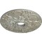 Ekena Millwork Norwich Ceiling Medallion (Fits Canopies up to 4 1/2"), 18"OD x 3 1/2"ID x 1 3/8"P, Flash Gold CM18NOFLS - alternate 4